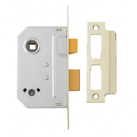 Yale Locks 650236005162 PM236 Bathroom 2 Lever Sashlock Polished Chrome 67mm 2.5in YALPM236CH25 (1/2)