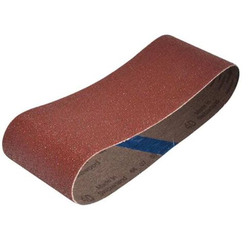 Faithfull 009484 Cloth Sanding Belt 457 x 75mm 60G (Pack 3) FAIAB75457C