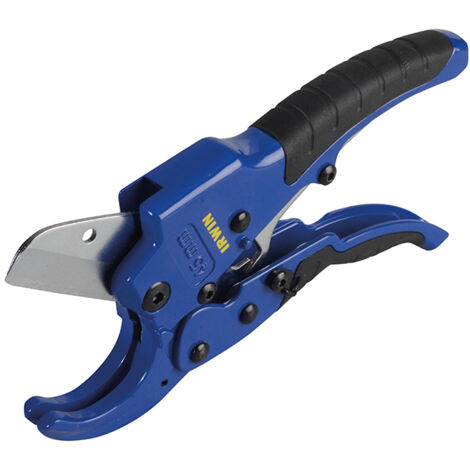 IRWIN 10507485 PVC Plastic Pipe Cutter for 45mm (1.77 inch) PVC Tubing (1/4)