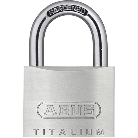 ABUS 56445 54TI/40mm TITALIUM Padlock Twin Pack Carded ABU54TI40TC