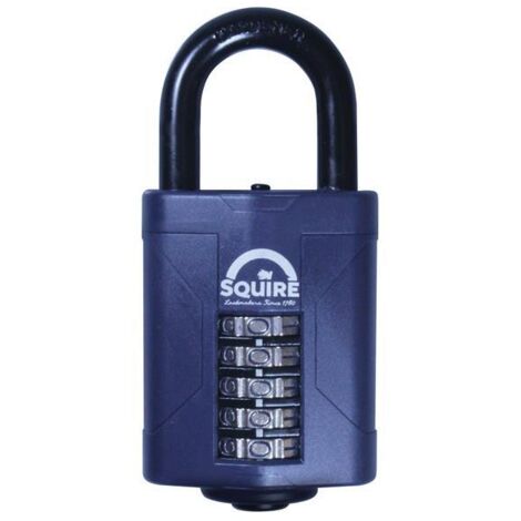 Squire CP60BX CP60 Combination Padlock 5-Wheel 60mm Boxed HSQCP60BX (1/4)