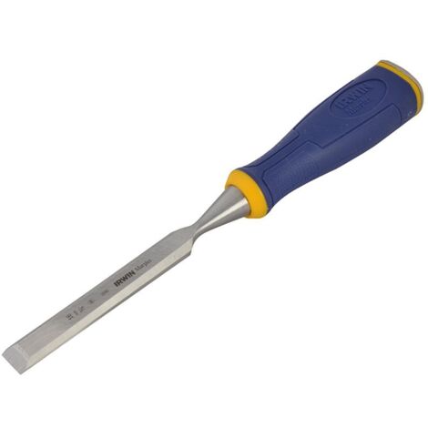Irwin Marples MS500 Series 16mm Soft Touch Bevel Edge Wood Chisel with Shock-Resistant Design