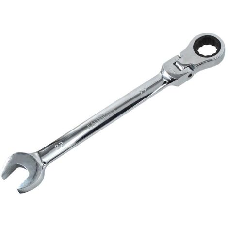 Faithfull SJW6122 Ratchet Combination Spanner Flex Head CV 22mm FAISPARAT22