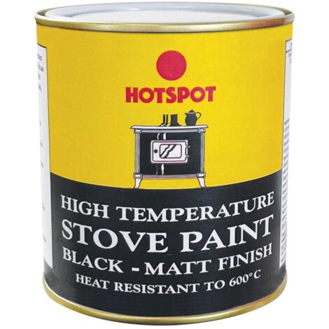 Hotspot Stove Paint Matt Black 500ml – Model HOT201040 (1/2)