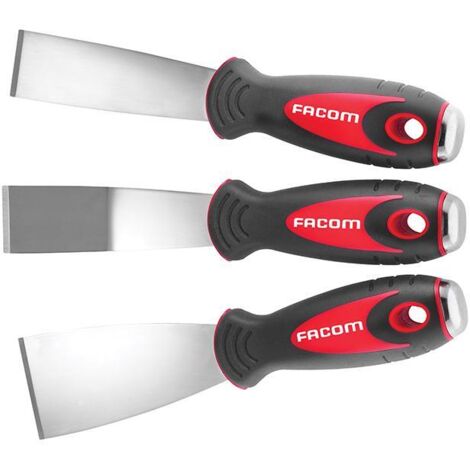 Facom 235.J1 Stainless Steel Scraper Set, 3-Piece (1/3)