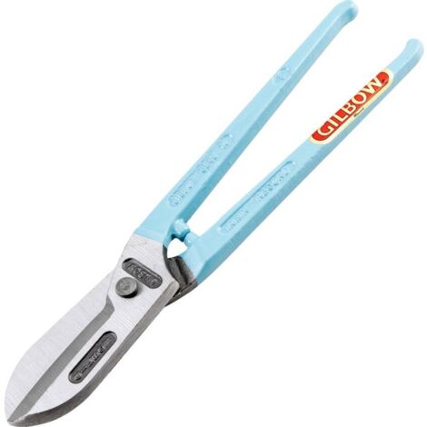 IRWIN Gilbow TG24510 G245 Straight Tin Snips 250mm (10in) GIL24510 (1/4)
