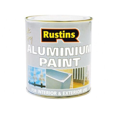 Rustins ALPTW500 Aluminium Paint 500ml RUSAP500