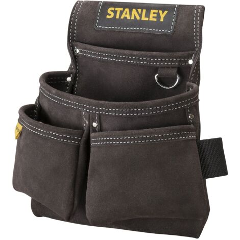 Stanley Tools Leather Double Nail Pocket Pouch