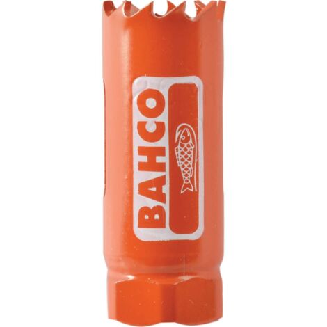 Bahco Sandflex® Bimetal Hole Saw for Metal, Wood, and Plastic, 25mm Diameter, 38mm Depth, 4/6 TPI, Model 3830-25-VIP (1/5)