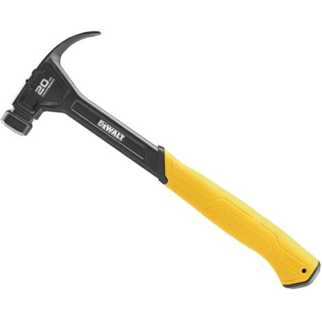 Dewalt DWHT51009-0 Curve Claw Smooth Face Hammer 567g (20oz) DHT051009