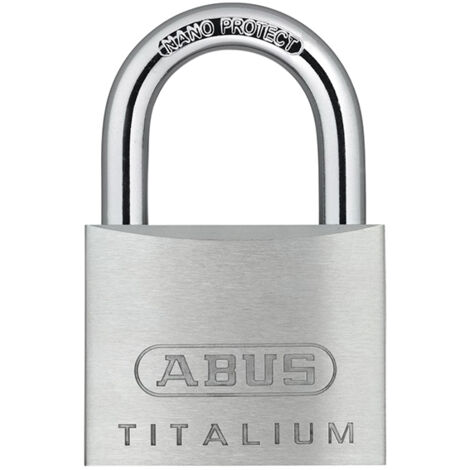 ABUS 562068 Titalium Padlock with 50mm Shackle and Same Keys - Model 64TI / 50 GL-6512