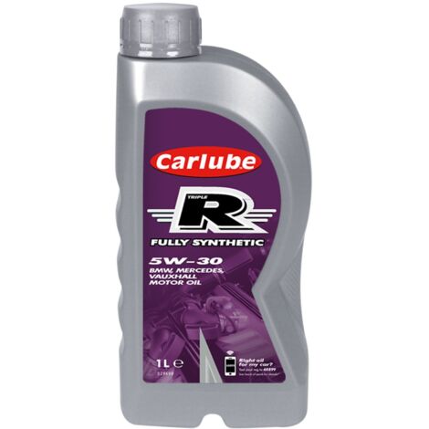 Carlube Triple R 5W-30 Fully Synthetic Engine Oil for BMW – 1 Liter (Model CLBXRT001)