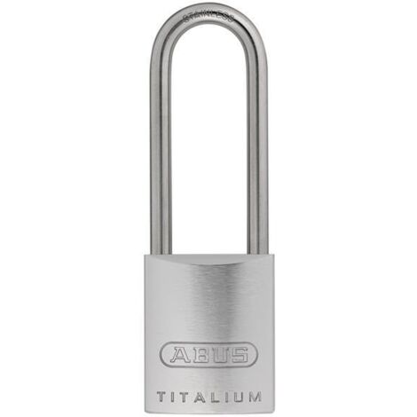 Abus 86TI/45mm TITALIUM Padlock Without Cylinder 70mm Long Stainless Steel Shack