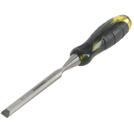 Professional 13mm (1/2 Inch) Bevel Edge Chisel by Roughneck - High-Quality Professional Hand Tool (1/2)