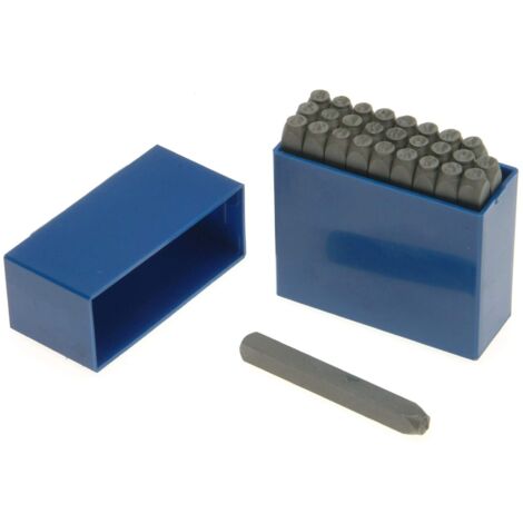 Priory PRI1815 181- 5.0mm Set of Letter Punches 3/16in PRIL316