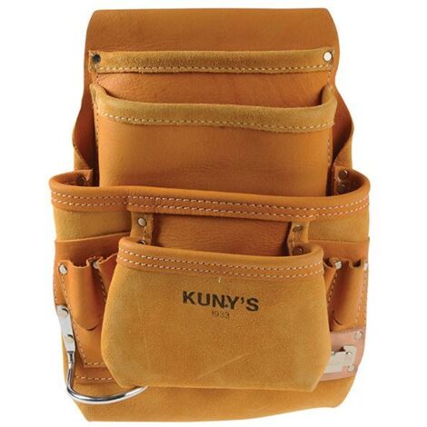 Kuny's AP-i933 Carpenter's Nail & Tool Bag with 10 Pockets - Durable Multi-Tool Organizer for Construction and Carpentry (1/2)