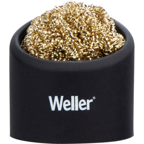 Weller Brass Wire Sponge Cleaner with Holder (Model WLACCBSH-02) (1/3)