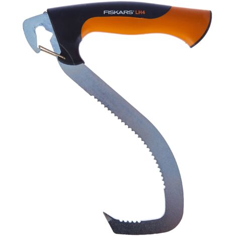 Fiskars WoodXpert Log Hook in Black and Orange with Protective Sheath