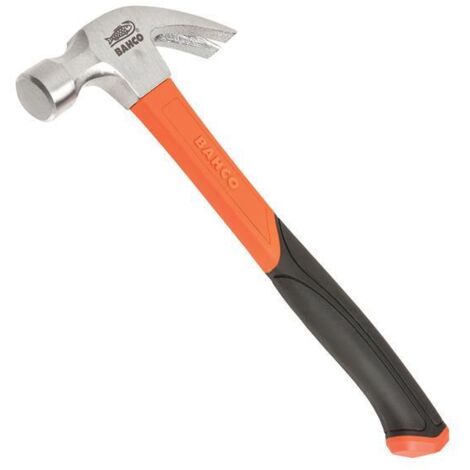 Bahco 428 Curved Fibreglass Claw Hammer 454g (16oz) BAH42816F (1/3)
