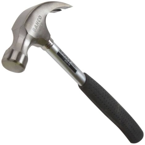 Bahco 429-16 Steel Shaft Claw Hammer – 16 oz (450g) with Ergonomic Handle