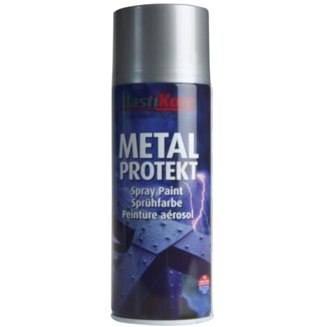 PlastiKote Metal Protekt Spray Aluminum 400ml - Rust-Resistant Protective Coating for Metal Surfaces (1/2)