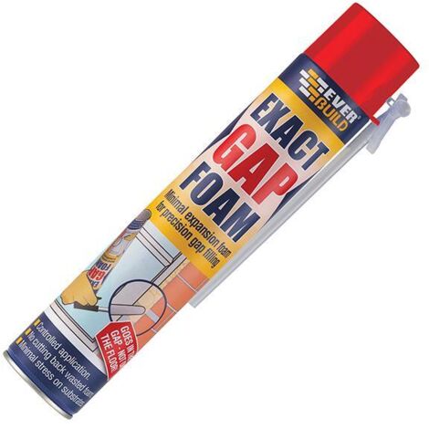 Everbuild Exact Gap 7 Low-Expansion Expanding Foam Filler 750 ml