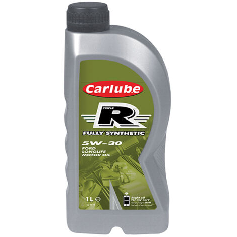 Carlube XRJ001 Triple R 5W-30 Fully Synthetic Engine Oil for Ford, 1 Liter