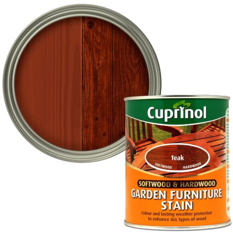 Cuprinol Teak Garden Furniture Stain for Softwood and Hardwood, 750ml