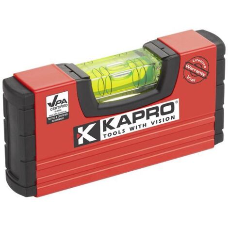Kapro K246 10cm Handy Spirit Level with Vial for Precise Measurements (1/5)