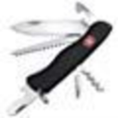 Victorinox Forester Swiss Army Knife – Black, Model 083633, Durable Multi-Tool for Outdoor and Everyday Use (1/2)