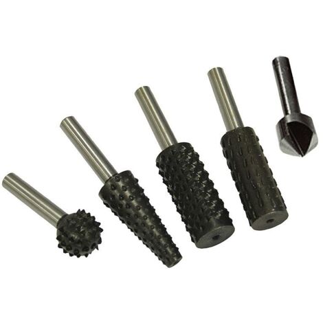 Tardy Rasp Faithfull Rotary Rasps 4 & Countersink 1 Set FAIRRSET5