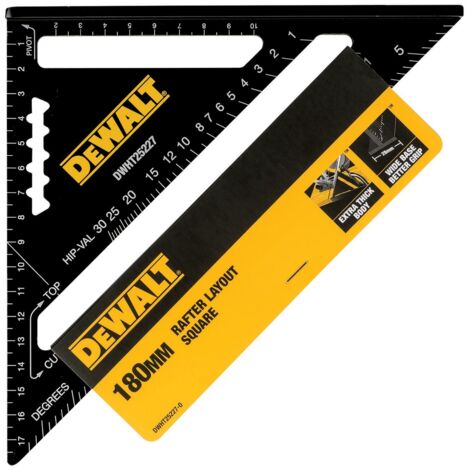 Dewalt DWHT25227-0 Metric Speed Square 18cm DHT025227