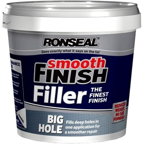 Ronseal 36558 Smooth Finish Big Hole Filler 1.2 litre RSLBHF12L (1/3)