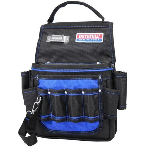 Faithfull Electricians Tool Pouch Bag in Durable 2100D Nylon - Model FAIEPN (1/5)