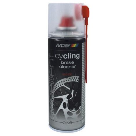 High-Performance Cycling Brake Cleaner 200ml and High-Gloss RAL 9006 White Aluminium Deco Spray Paint 400ml by MOTIP and PlastiKote