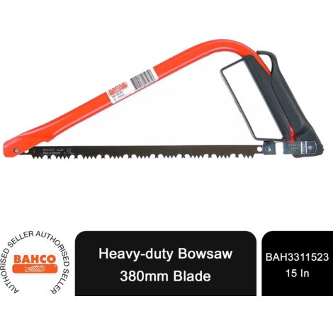 Bahco 3311523 Heavy-Duty 38cm Arc Saw with Segmented Blade for Precise Cutting