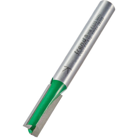 Trend C007 x 1/4 TCT Two Flute Cutter 6.3 x 19.1mm TREC00714TC