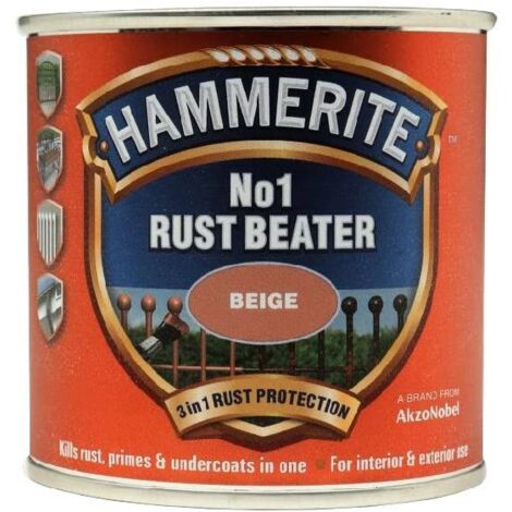 Union – Hammerite No.1 rust beater paint 250ml – Rust-resistant metal primer for ferrous metals – Durable corrosion protection (1/5)