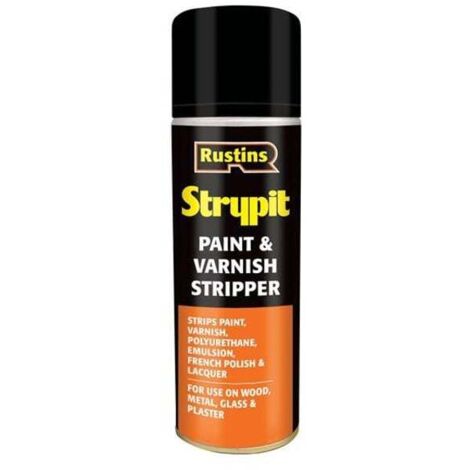 Rustins STNFA500 Strypit Paint & Varnish StripperAerosol 500ml RUSNFA500