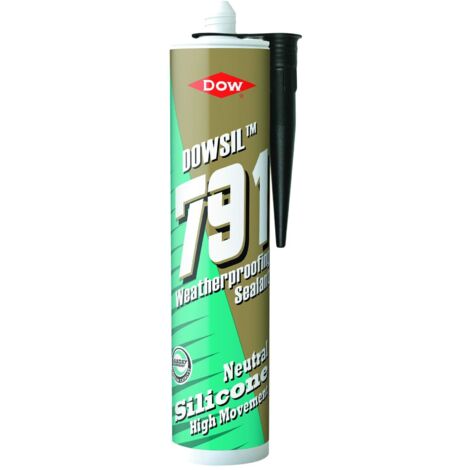 Dowsil 791 Silicone Sealant Black 310ml DOW4024907