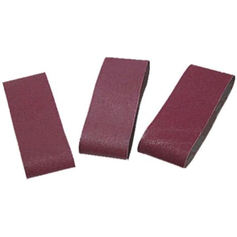 Evolution Power Tools Mini Belt Sander Replacement Belts – 303 x 40mm, 120g, Pack of 3