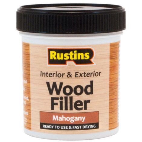 Rustins AWOOM250 Acrylic Wood Filler Mahogany 250ml RUSQDWFM250
