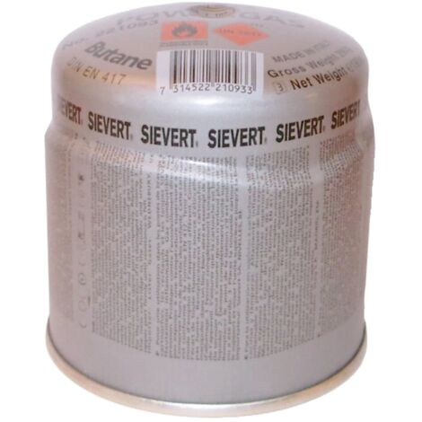 Sievert 195°C Butane Gas Cartridge (3350ml / 190g) Recharge for Gas Injection - Model SI221093