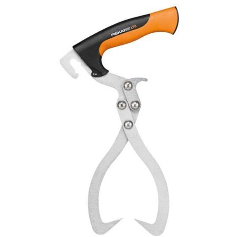 Fiskars WoodXpert Log Tongs Model 1003625 – Heavy-Duty Wood Handling Tool