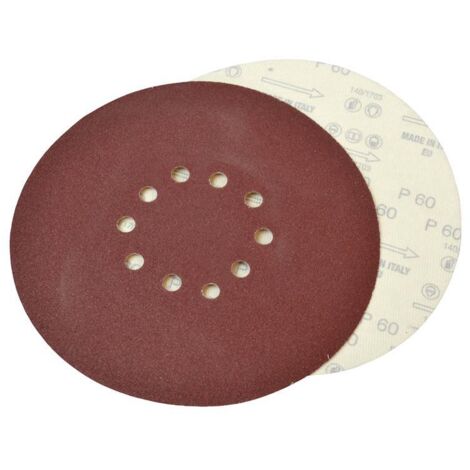 Faithfull 29628 Dry Wall Sanding Disc for Flex Machines 225mm Assorted Pack 10