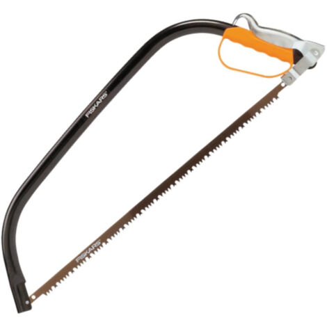 Fiskars 24-Inch (70 cm) Arc Saw for Wood with Fixed Blade, High-Quality Steel, Green/Black/Orange, Model SW31 (FS-1000615)