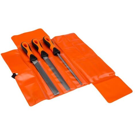 Bahco 200mm (8in) ERGO™ Engineering File Set, 3 Piece BAH14730822 (1/7)