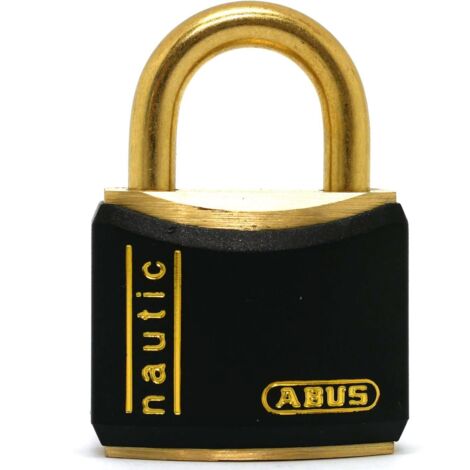 ABUS Mechanical T84MB/30mm Black Rustproof Padlock ABUT84MB30