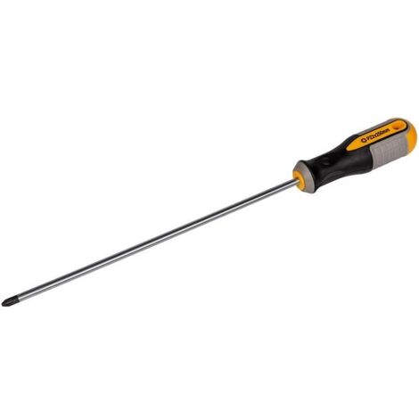Roughneck Pozidriv PZ2 Screwdriver with 250mm Long Reach (1/2)