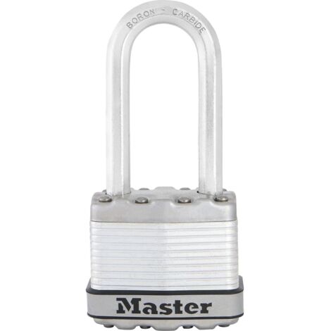 Master Lock Excell Laminated Steel 45mm Padlock with 51mm Shackle (Model M1EURDLHCC)